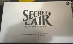 MTG Secret Lair Burning Revelations Rainbow Foil Edition Magic the Gathering - Image 1