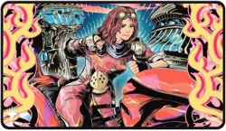 Variant Art PW Chandra. Spark Hunter Ultra Pro PlayMat - Image 1