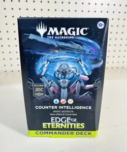 Counter Intelligence Commander Deck MTG Edge of Eternities Sealed English Magic - Image 1