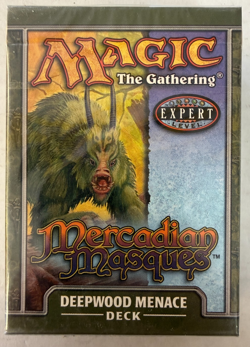 Magic The Gathering Mercadian Masques Deepwood Menace Deck ~ SEALED MTG B - Image 1