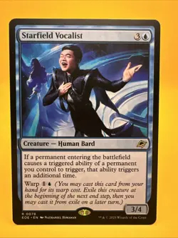 x1 Starfield Vocalist | Edge of Eternities | M/NM | English | MTG [freshpullsco] - Image 1