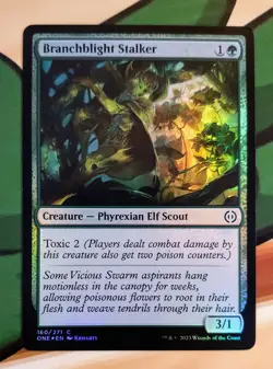 X 1 Branchblight Stalker NM 160 Phyrexia All Will Be One MTG Magic The Gathering - Image 1
