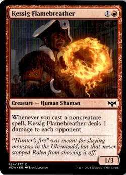 Kessig Flamebreather 164 Common Innistrad: Crimson Vow Magic: The Gathering NM - Image 1