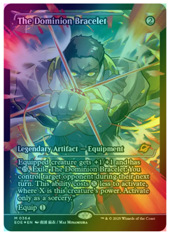 The Dominion Bracelet - Foil - Showcase Edge of Eternities - Image 1
