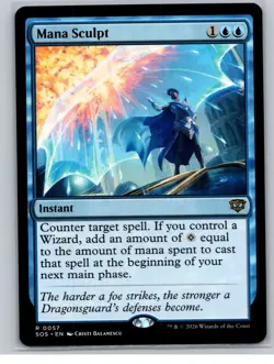 MTG - Secrets of Strixhaven #57 Mana Sculpt - Rare - Image 1