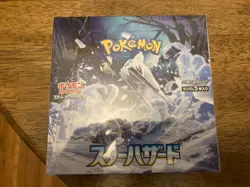 Japanese Pokemon Card Game Scarlet and Violet Snow Hazard Box New/Sealed - Image 1
