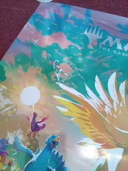 MTG Final Fantasy Foil Poster Chocobo, Foil Magic the Gathering RARE - Image 2