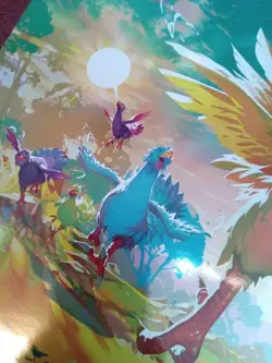 MTG Final Fantasy Foil Poster Chocobo, Foil Magic the Gathering RARE - Image 5