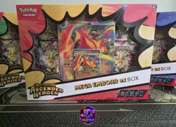 Pokemon TCG Ascended Heroes EX Box Lot of 3 + Erika & Larry 2 Pk Blisters Sealed - Image 2