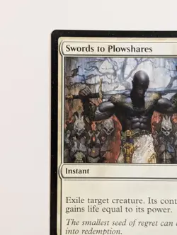 MTG - 1x Swords to Plowshares - Iconic Masters - LP - Magic the Gathering 2017 - Image 3