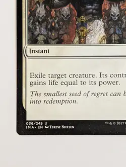 MTG - 1x Swords to Plowshares - Iconic Masters - LP - Magic the Gathering 2017 - Image 5