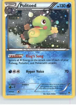Politoed 018/111 Holo Promo Miscellaneous Cards & Products Pokemon MP - Image 1