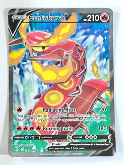 Centiskorch V 179/189 Ultra Rare Full Art Darkness Ablaze Pokemon - Near Mint NM - Image 1