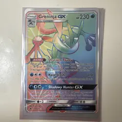 Pokemon Greninja GX 133/131 Rainbow Secret Rare – Greninja GX Full Art - Image 1