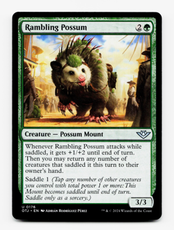 Rambling Possum [Outlaws of Thunder Junction] MTG Magic NM/M 🌳 - Image 1