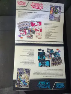 Black Bolt and White Flare POKEMON CENTER ETB Elite Trainer Box SEALED SET - Image 4