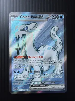 Chien-Pao ex - #236/193 SV02: Paldea Evolved Holo M/NM Pokemon TCG - Image 1