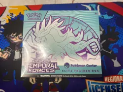 Temporal Forces Pokemon Center Elite Trainer Box ETB Walking Wake new sealed - Image 1