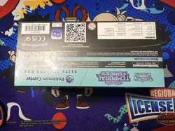 Temporal Forces Pokemon Center Elite Trainer Box ETB Walking Wake new sealed - Image 5
