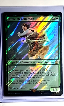 2023 MTG Magic The Gathering WHO Doctor Who Surge Foil #710 Jamie McCrimmon - Image 1