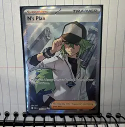 The Pokemon Company SV: Black Bolt N's Plan 163/086 UR Holo ENG Pokemon TCG - Image 1