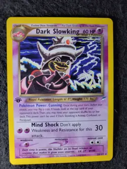 Pokemon - Neo Destiny - Dark Slowking 20/105 1st Ed. - Image 1