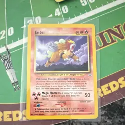 Entei 17/64 Neo Revelation Regular Rare Unlimited Eng 2000 60HP - Image 1
