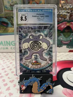 Pokemon TCG #62 Poliwrath Topps Series 1 - Image 1