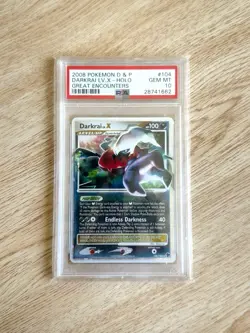 2008 Darkrai LV. X Great Encounters PSA 10 Pokemon DP Diamond & Pearl Mewtwo Mew - Image 1