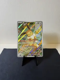 Pokemon TCG: Prismatic Evolutions ETB Black Star Promo Eevee 173 NM - Image 2