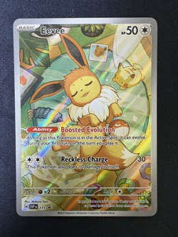 Pokemon TCG: Prismatic Evolutions ETB Black Star Promo Eevee 173 NM - Image 5