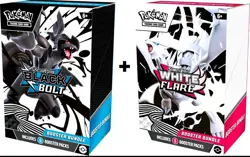 2 Pokemon TCG SV10.5 Black Bolt & White Flare Booster Bundle Lot Sealed New - Image 1