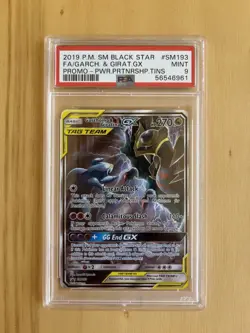 Pokemon Garchomp&Giratina GX SM193 Tin Promo Psa 9 Eng Mint - Image 1