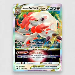Hisuian Zoroark VSTAR SWSH298 SWSH Sword & Shield Promo Cards Holo Promo Pokemon - Image 1
