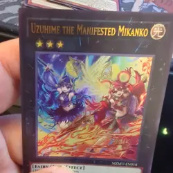 Yugioh! 1x Uzuhime the Manifested Mikanko MZMU-EN018 Ultra Rare 1st Ed NM - Image 5