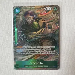 Crocodile Alt Art ST30-010 C Starter Deck EX Luffy & Ace One Piece Card English - Image 1