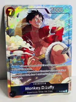 Monkey.D.Luffy P-075 - One Piece - (Best Selection Vol.3) - Image 2