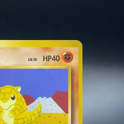 Sandshrew No. 027 Vending Series 2 Glossy Promo Japanese Pokemon Card 1998 - LP - Image 5