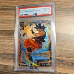 Son Goku, Pulsing New Power Foil Super Rare Battle Card BT28-108 PSA 10 - POP 8 - Image 2