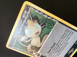 Meowth 11/17 POP series 5 Pokemon non-holo rare card MP - Image 2
