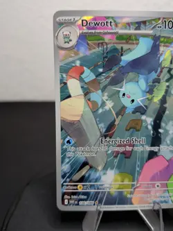 Dewott 106/086 Full Art Holo NM Pokemon Card White Flare Set Near Mint - Image 2
