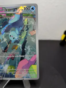Dewott 106/086 Full Art Holo NM Pokemon Card White Flare Set Near Mint - Image 3