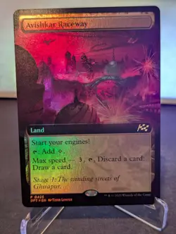 Avishkar Raceway (Extended Art) 425 Promo Aetherdrift Magic: The Gathering NM - Image 1
