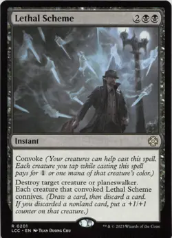 Lethal Scheme R Commander: The Lost Caverns of Ixalan 201 NM MTG - Image 1
