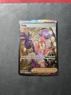 Tulip 259/182 Special Illustration Rare Paradox Rift Pokemon Holo Near Mint - Image 1