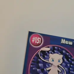 Mew #151 Pokemon TCG Burger King Promo PokeTrivia Trading Card Vintage HP - Image 5