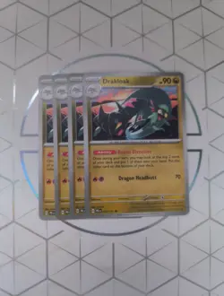 Drakloak Playset (x4) Pokemon TCG Prismatic Evolutions 072/131 - Image 1