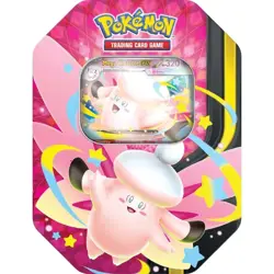 Pokemon Mega Moonlit Tin Mega Clefable & Gengar 2 Tins IN HAND - Image 2