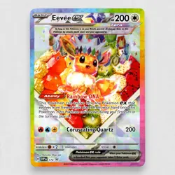 Eevee ex 174 SV: Scarlet & Violet Promo Cards Holo Promo Pokemon TCG NM - Image 1