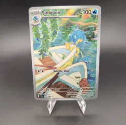 Pokemon TCG: Simipour Illustration Rare 102/086 SV: Black Bolt - Image 1